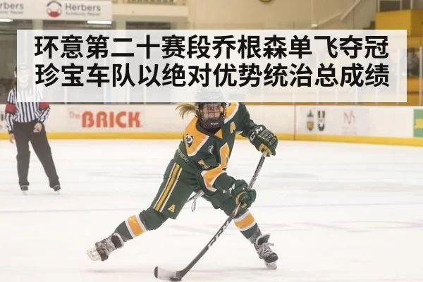 环意第二十赛段乔根森单飞夺冠珍宝车队以绝对优势统治总成绩